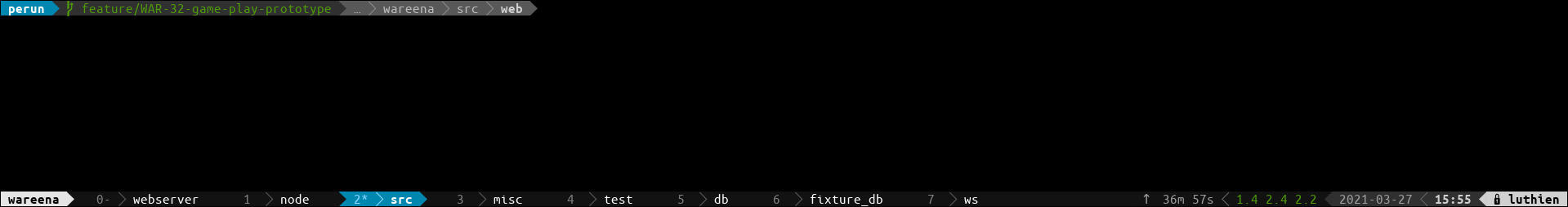 Tmux + Powerline